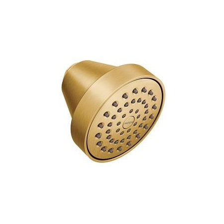 Moen 1-Function 3-5/8 Diameter  Showerhead in Brushed Gold 6399EP15BG